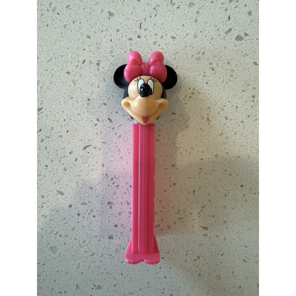 Pez Disney Minnie Mouse Dispenser 2018 Pink With Feet‎